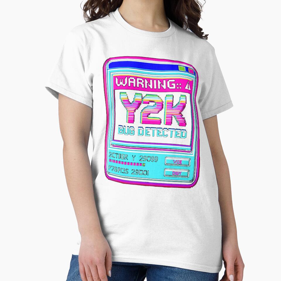 Warning Y2K Bug Detected by ShirtzTonight