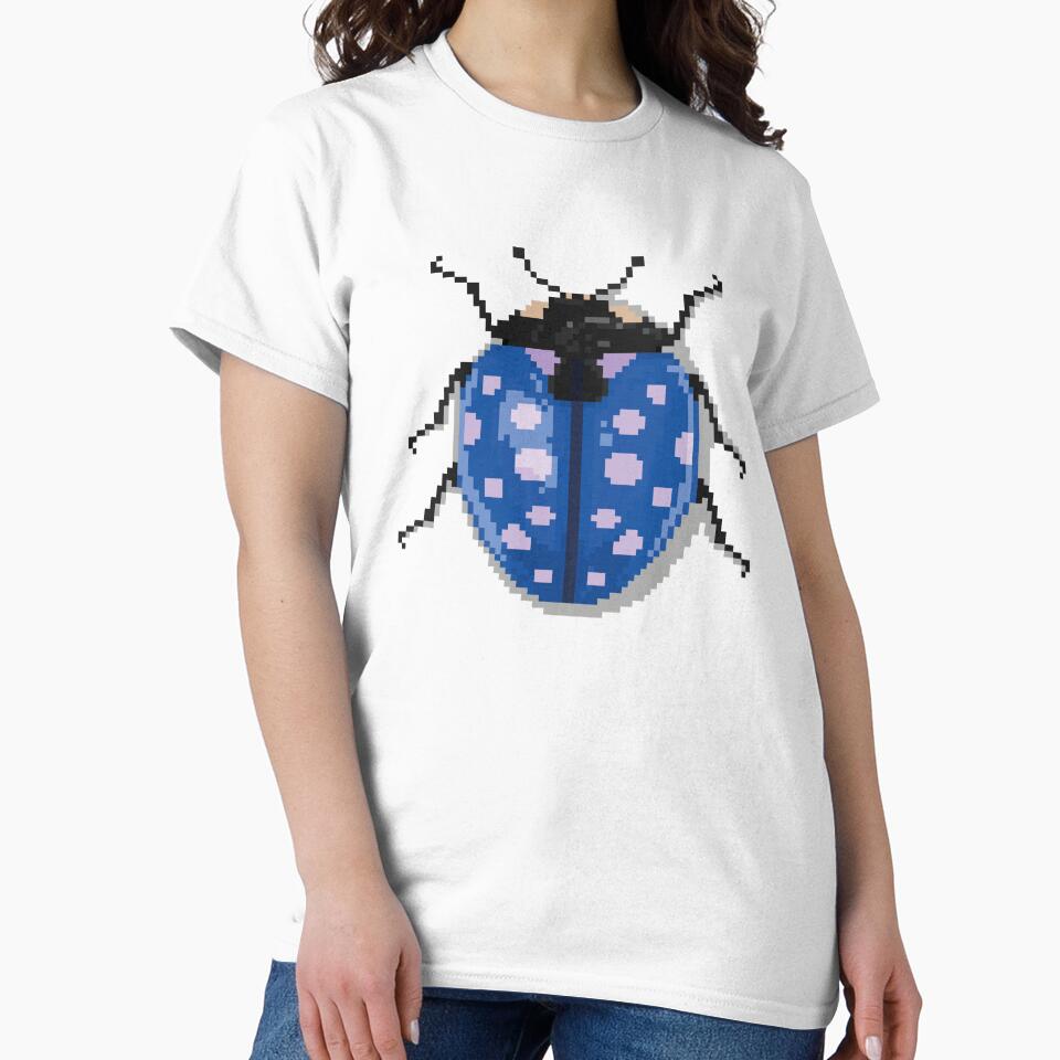 Pixel art beetle nº 033 by Kanistamps