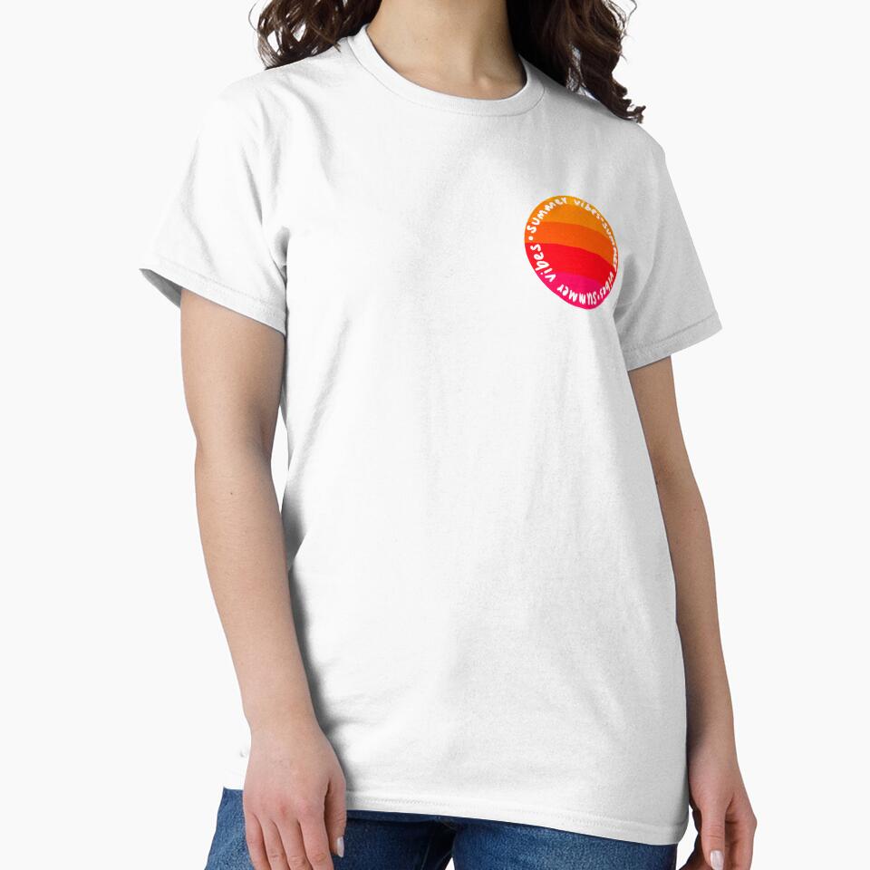 Summer Vibes Gradient Colourful Aesthetic by m-sketchbook