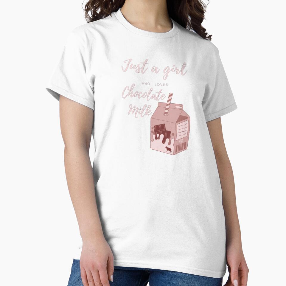 Just a girl who loves chocolate milk by LukjanovArt