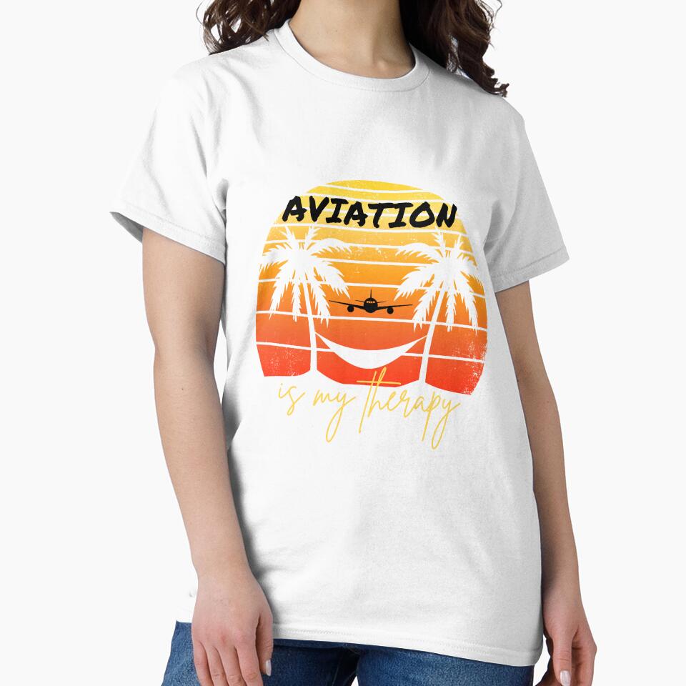 Aviation is my therapy for flight crew, pilots, flight attendants and aviation lovers by AviationArtists