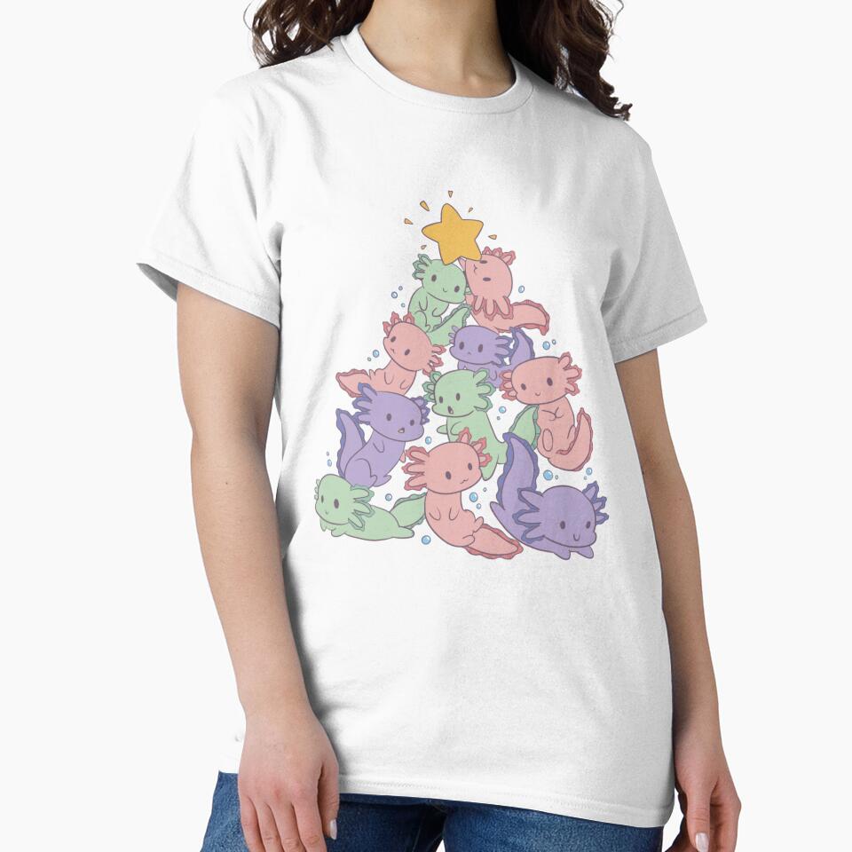 axolotl christmas tree by Jaslyndizon