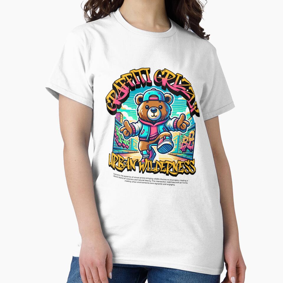 Graffitti Grizzly Urban Wilderness by D4m4g3dG00ds