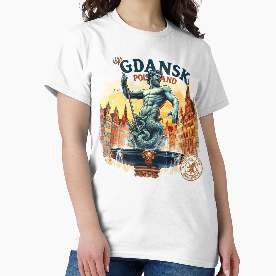 Gdansk Poland Travel Art by erkinmaddison