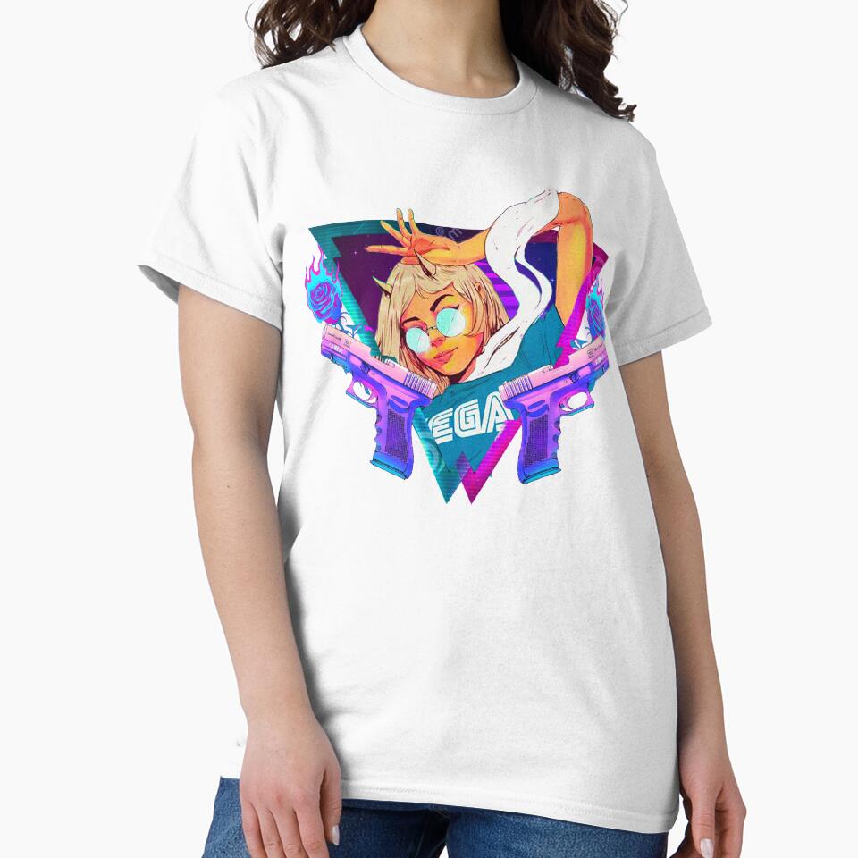 Retro anime vaporwave shirt by [-A-] Industrie s