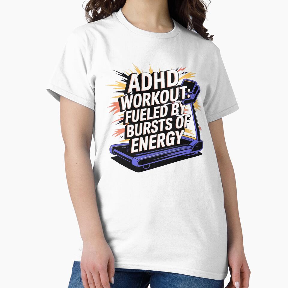 ADHD workout, fueled by bursts of energy, ADHD fitness by NoetherSym