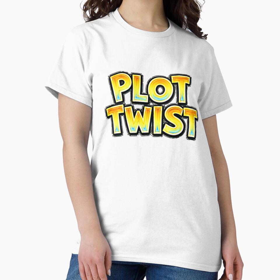 PLOT TWIST Funny Meme Typography by Mac Sketches