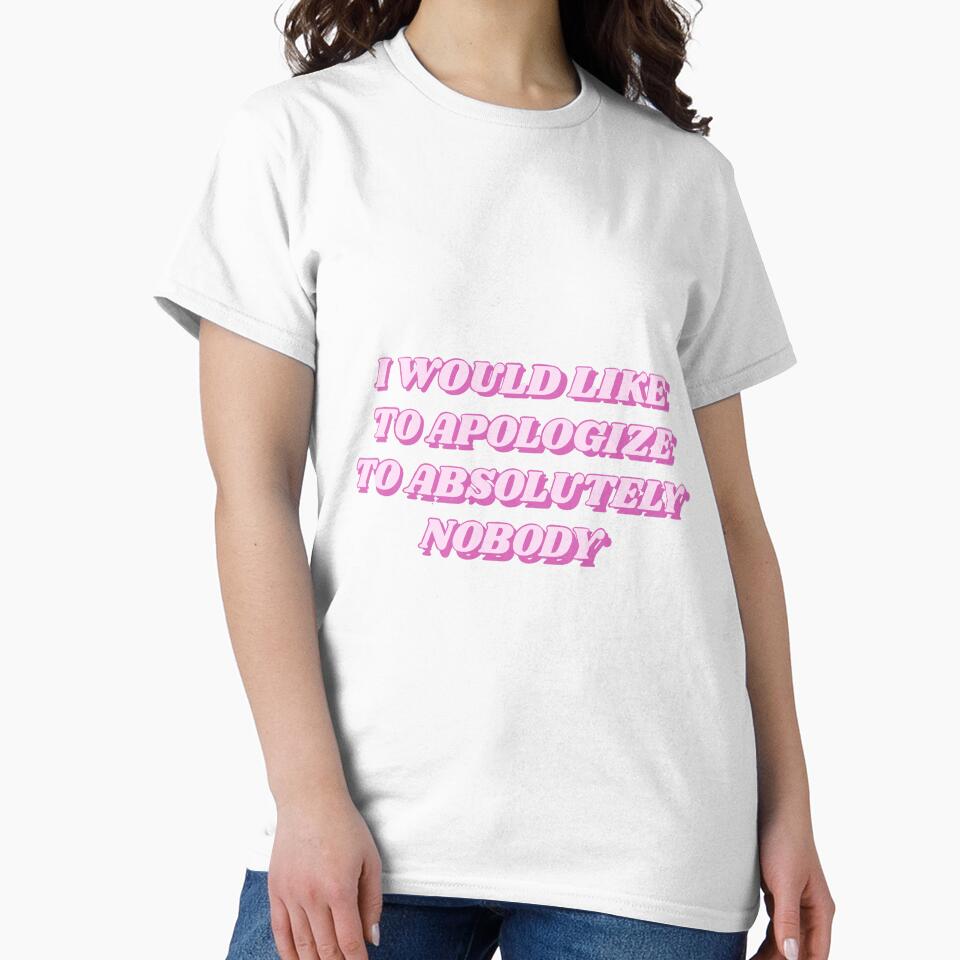 I would like to apologize to absolutely nobody by becartlienworld