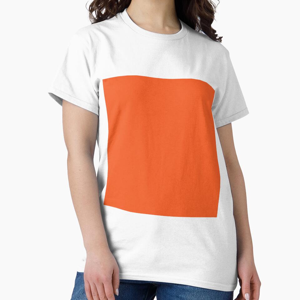 Plain Solid Color Vivid Orange (M80 Y100) by mimihuang creations
