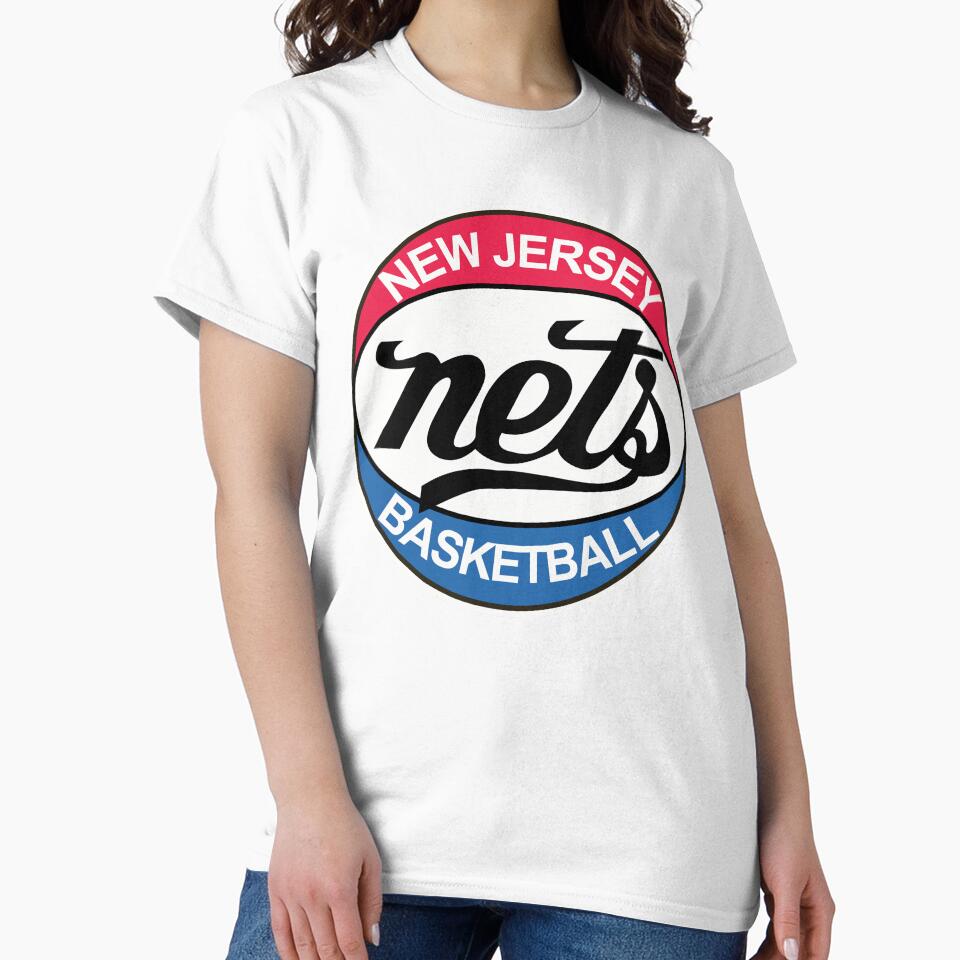 New Jersey Nets Vintage Logo (1977–1990 Era) – Classic ABA Basketball Design by RetroBasketball