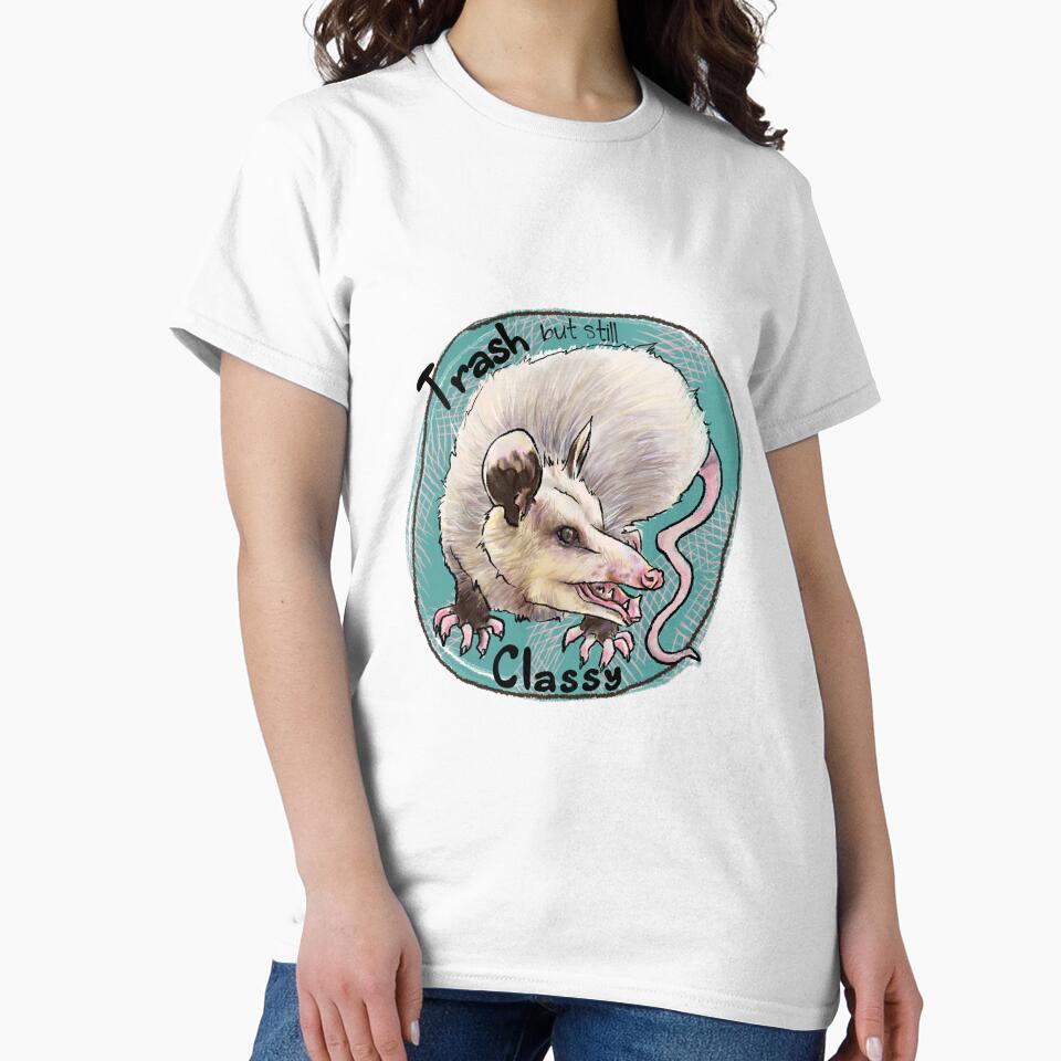 Trashy but Still Classy Opossum by Paintbrushbetty