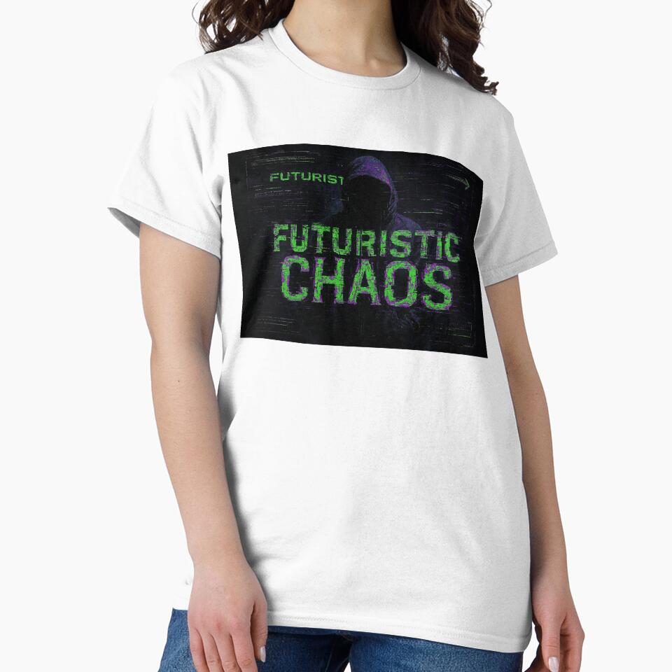 Chaos Cyber Grunge Glitch - Toxic Green and Purple Gothic Streetwear by iwzzuel