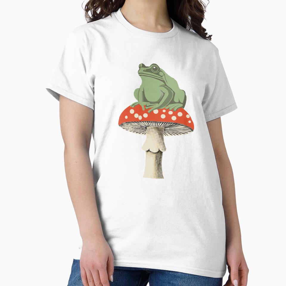 Toad on a Toadstool by krisevansart