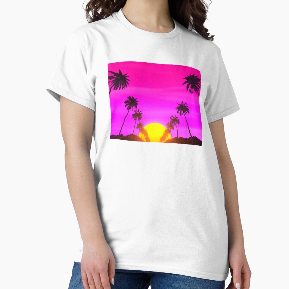 Vaporwave Sunset by RavensNestTees