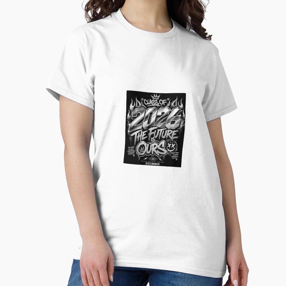 The Future Is Ours Streetwear Graduation Hoodie | Class of 2026 Urban Graffiti Senior Outfit by DoodleHaus360