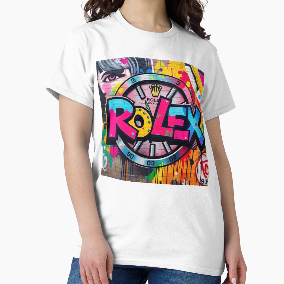 Luxury wall clock with urban graffiti by RAISC