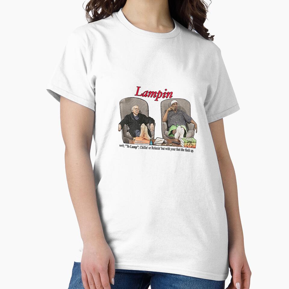Lampin Curb Your Enthusiasm  Short Sleeve T Shirt, by ANIKACORTEZ