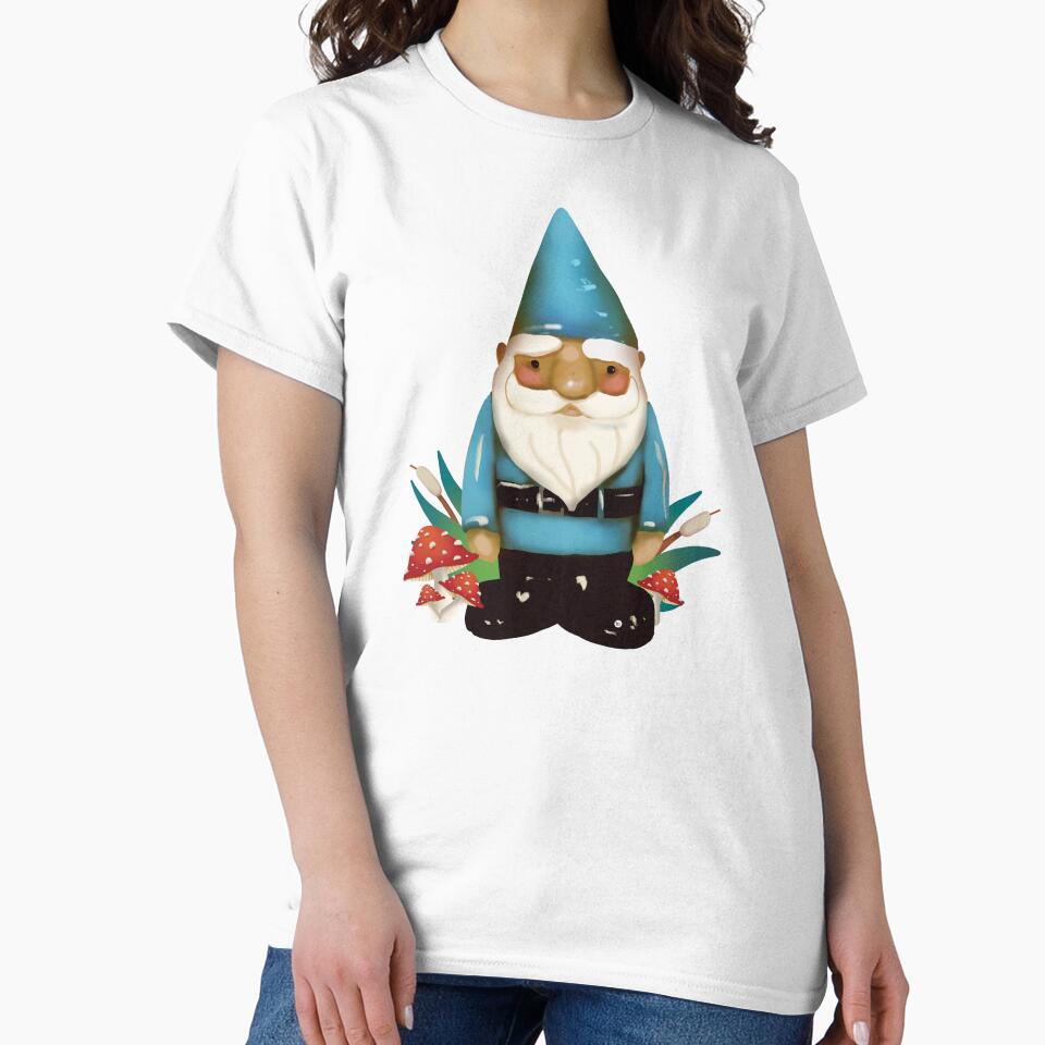 Whimsical Garden Gnome by Karin Taylor