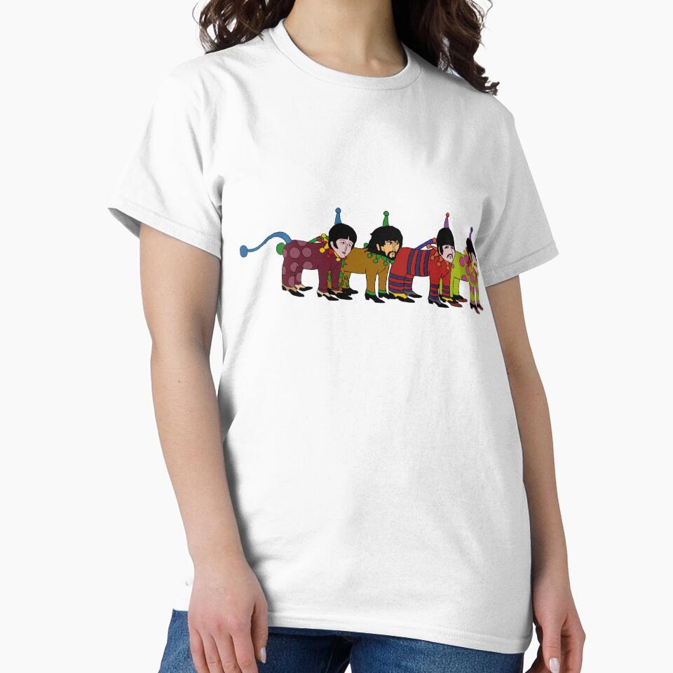 Yellow Submarine Beatles Circus Dogs Group by beatlebutch