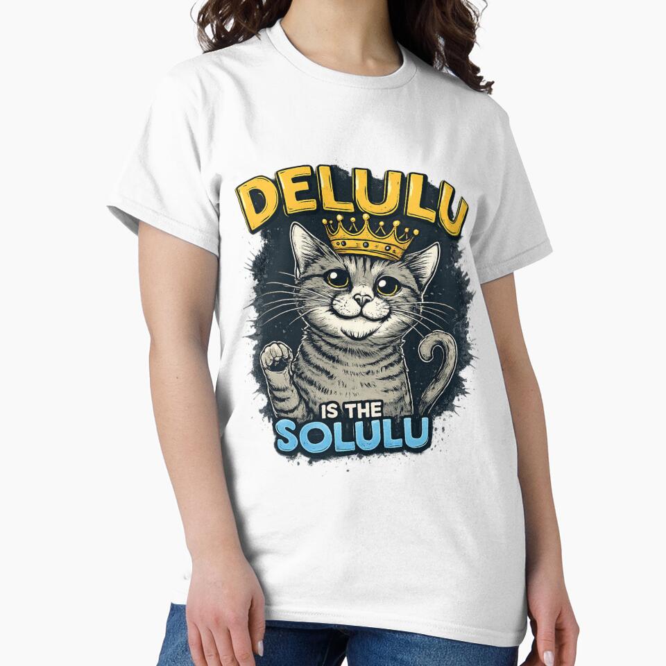 Delulu is the Solulu Cat – Manifestation Mode by Artiviose