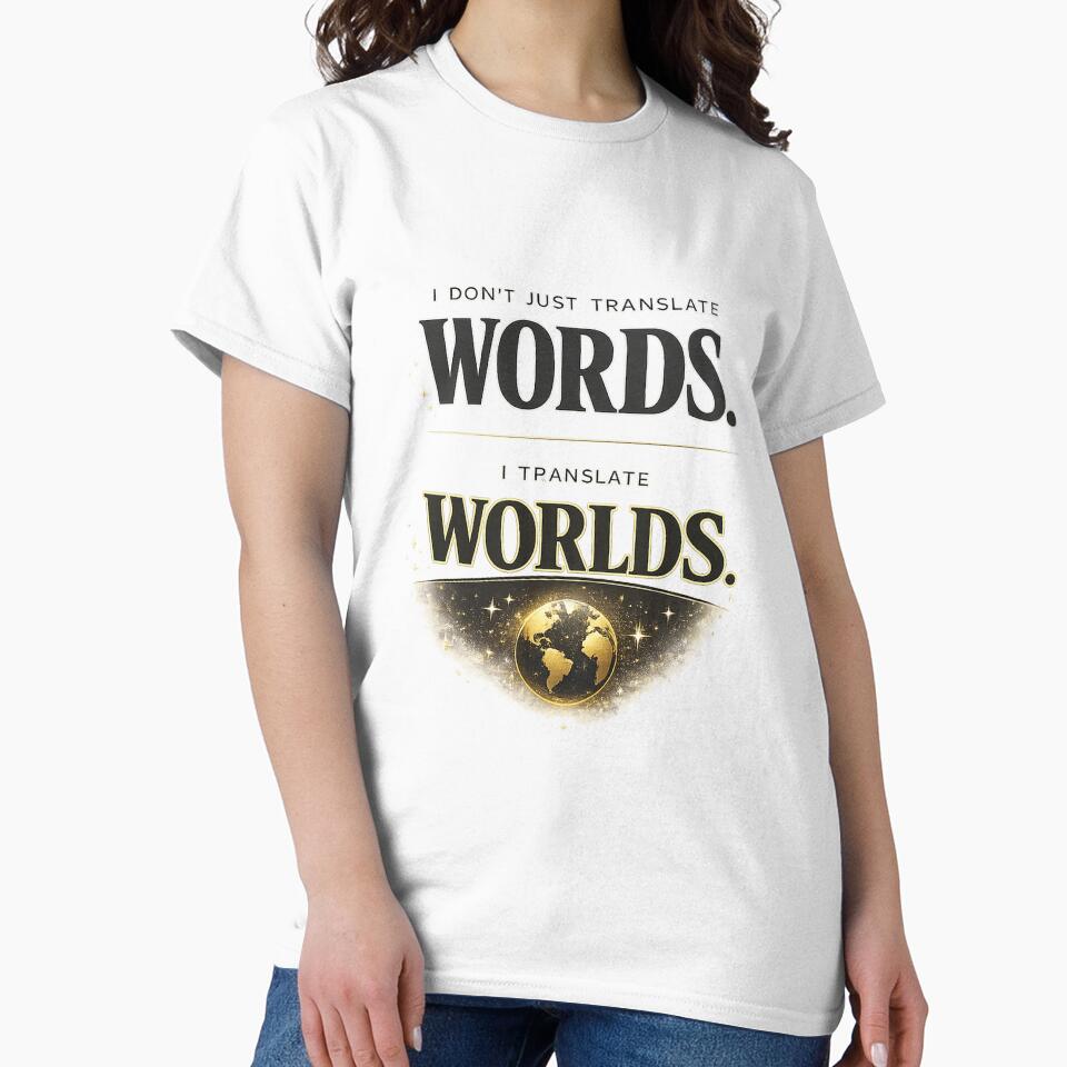 Translate Words Worlds Medical Interpreter Bilingual Gift by Voxly