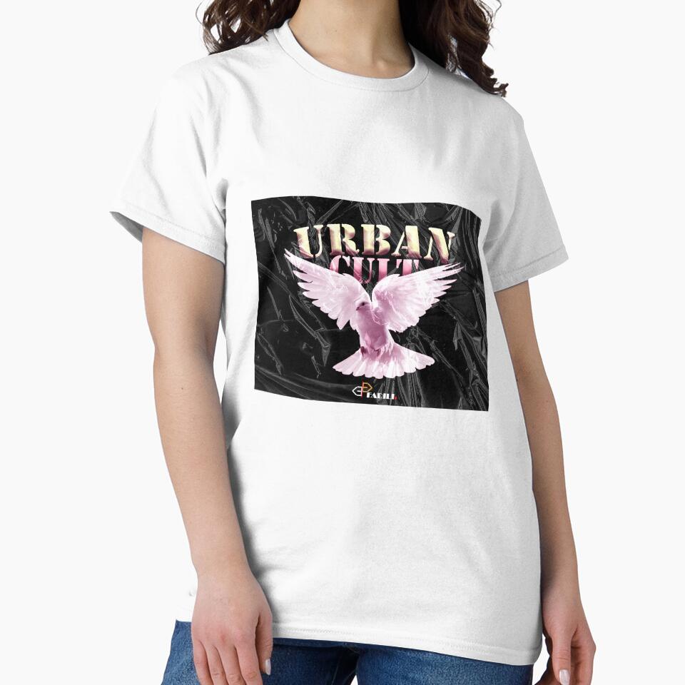 Urban culture T-shirt ,wrap texture for adulte by ELMIDOUX