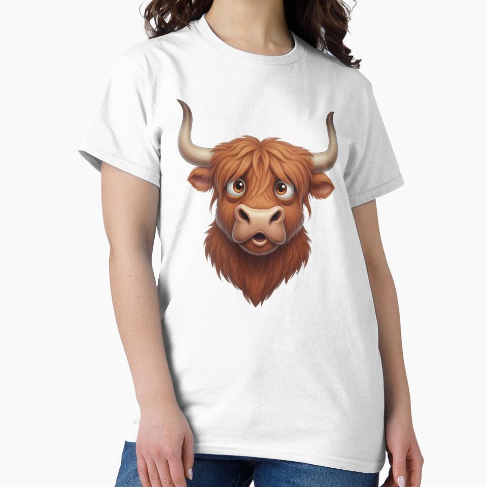 Adorable Highland Bull Fluffy Scottish Cow by bigbalddon