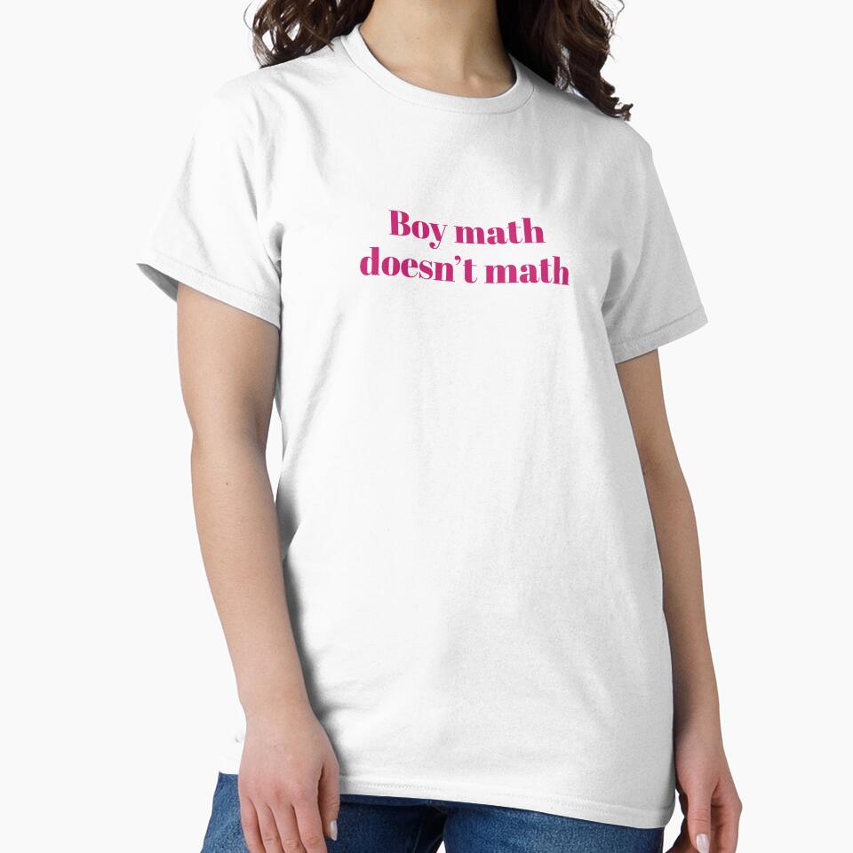 Boy math doesn't math - Calculations by HaveFun-Design