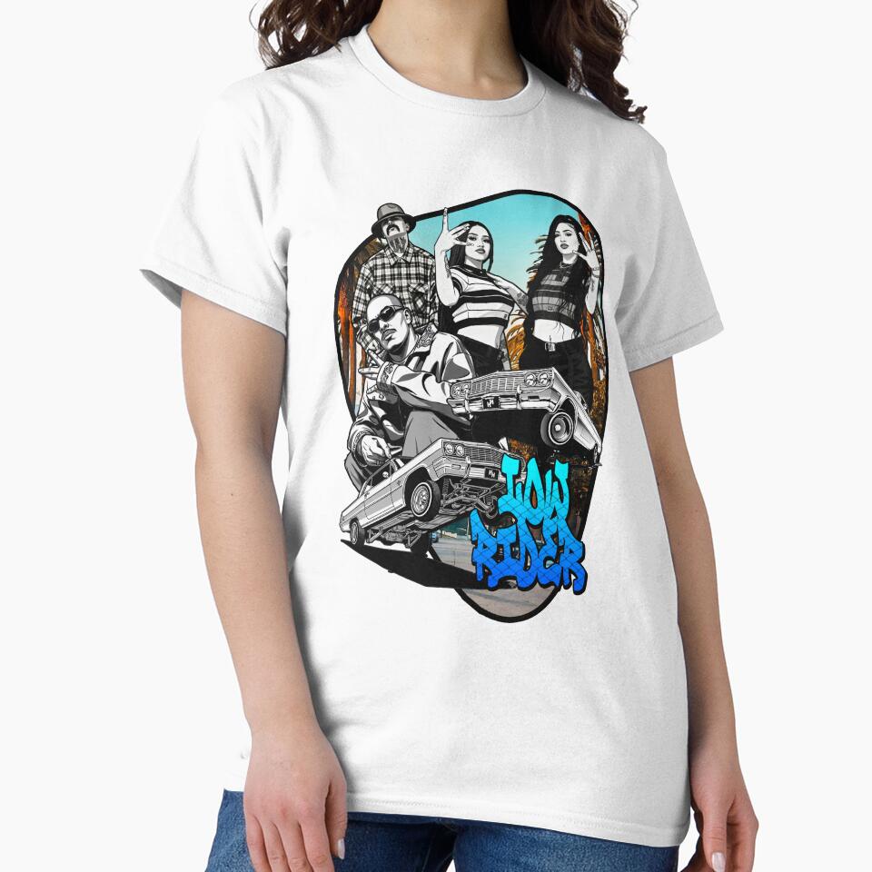 Low Rider Crew – Arte Urbana Chicana Streetwear by Topoartispp