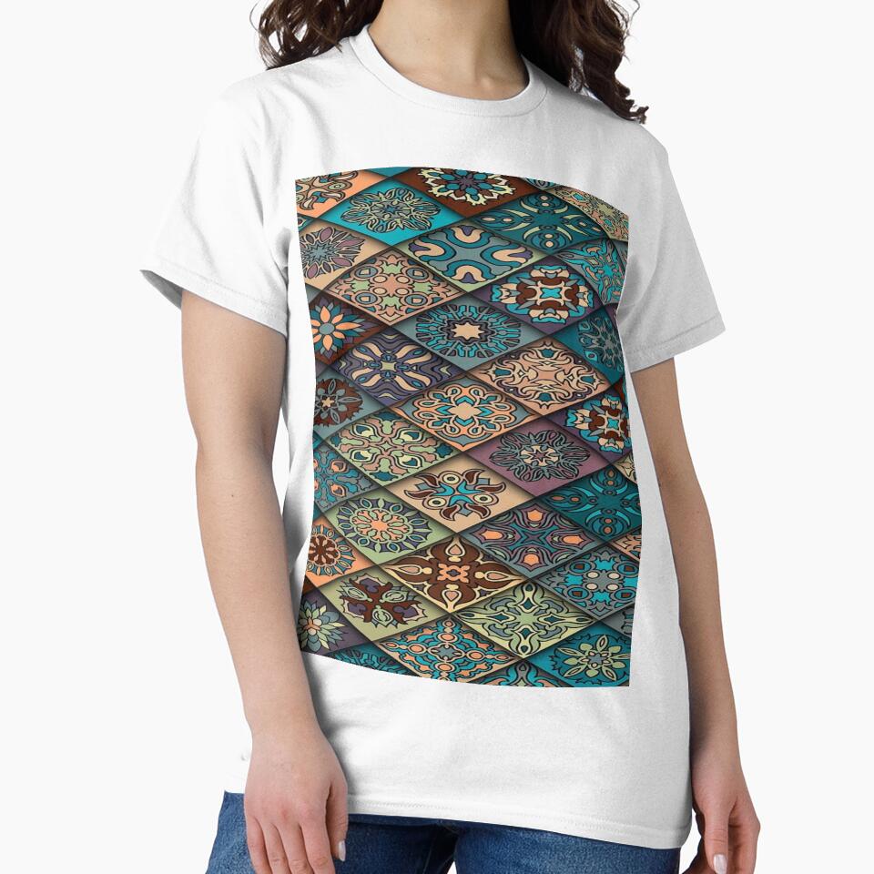 Boho aesthetic #2: bohemian pattern illustration premium design by truemoneyman