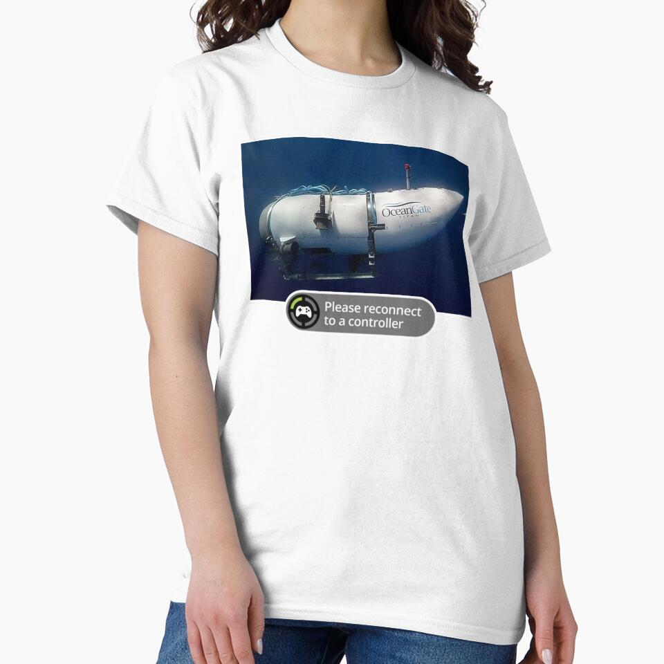 Titanic Submarine Meme - Funny Dark Humor - Disconnected Notification by StylishPlatypus