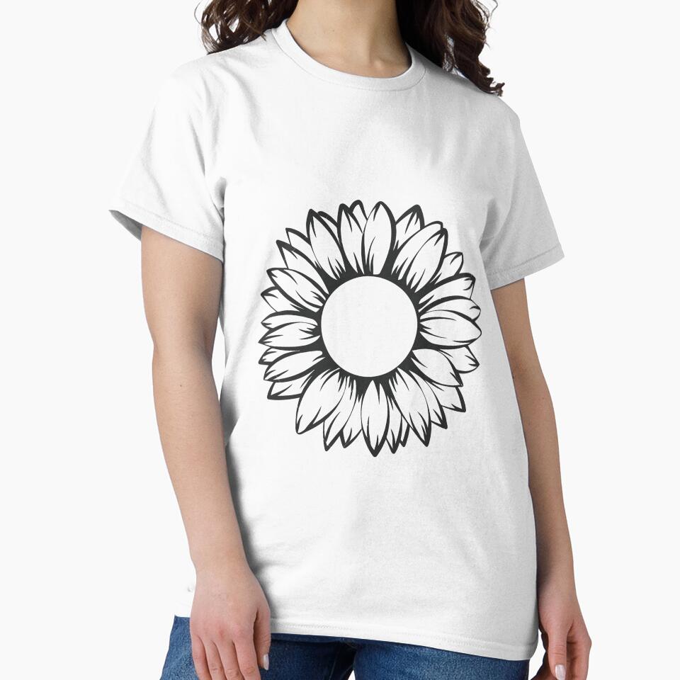 Summer Fashion Sunflower Print V2 by PixelBadBunny