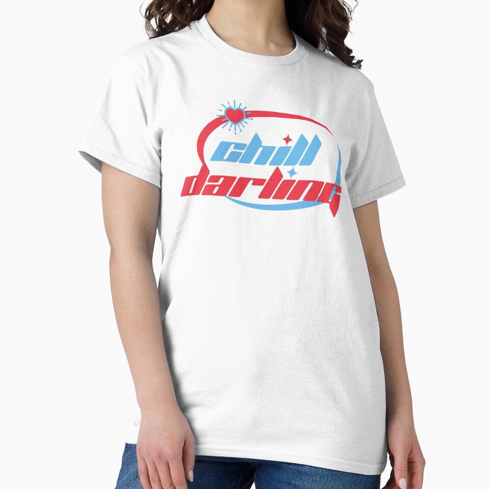 Chill Darling Y2k Shirt, Y2k Fashion Tee, by chipmuckdesignn