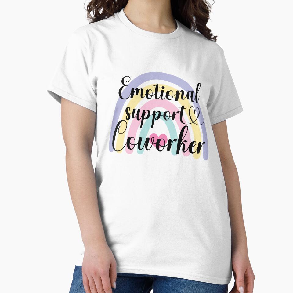 Emotional Support Coworker - Coworker Gift by stickersworld31