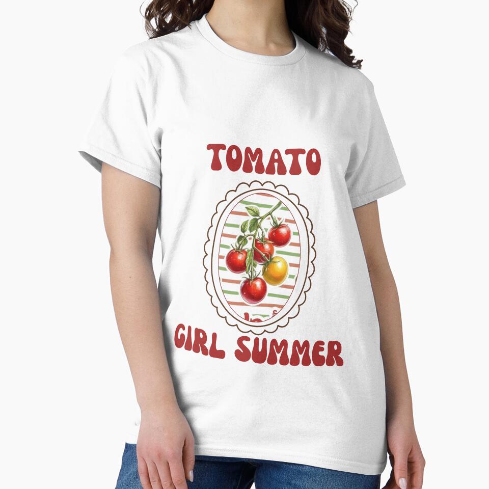 Tomato Girl Summer Vintage Aesthetic Mediterranean Style by فيلورا95