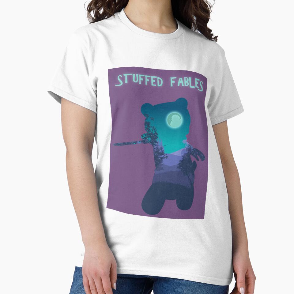 Stuffed Fables - Minimalist Silhouette Poster Style - Board Game Art by MeepleDesign