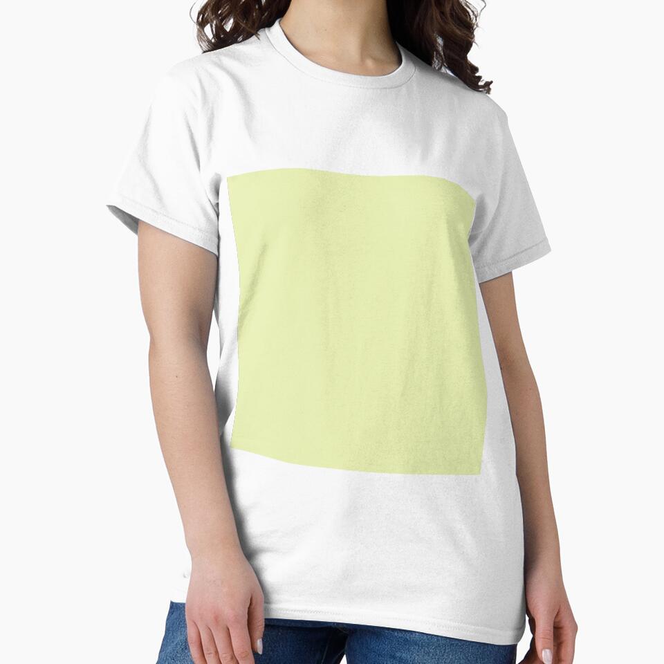 Plain Solid Color Light Green Yellow by mimihuang creations