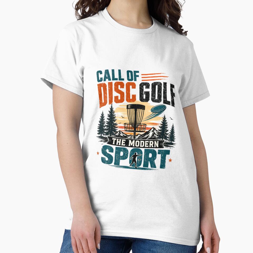 Call Of Disc Golf The Modern Sport Disc Golfer Player Hobby by RetroMini2026