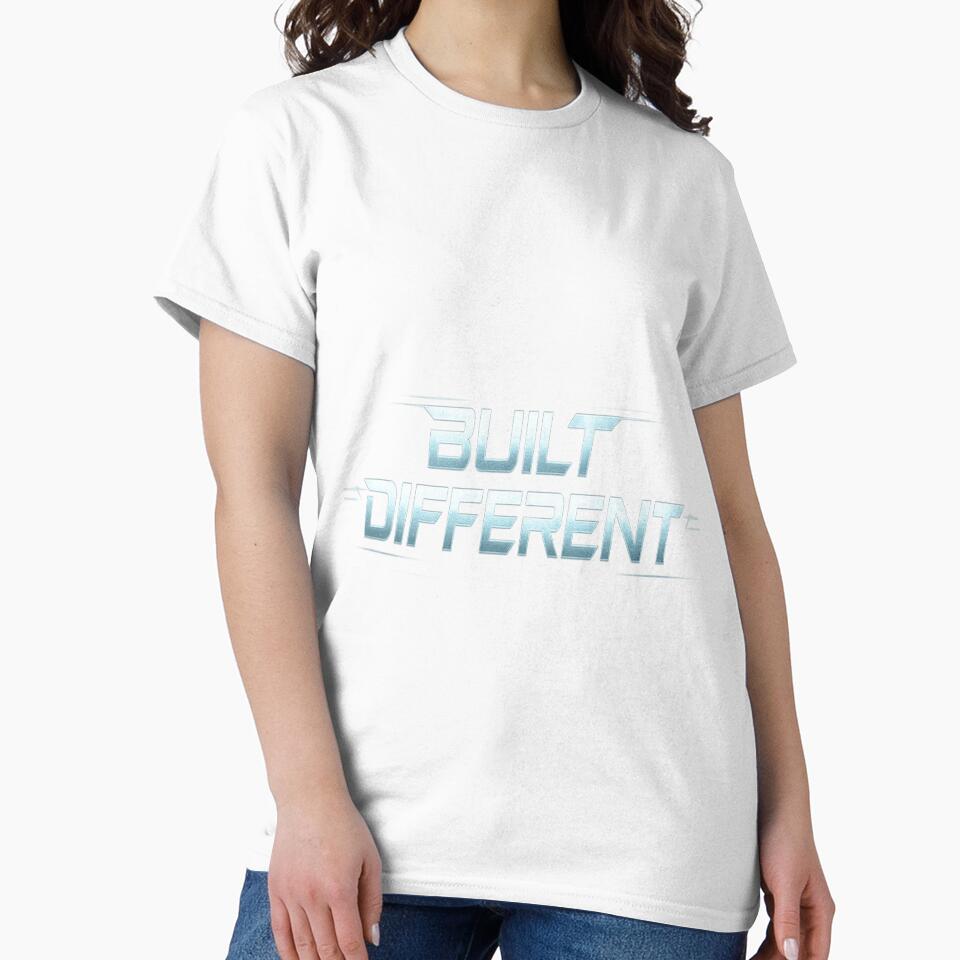 Built Different Cyberpunk Streetwear Oversized T-Shirt by Atharva-threads