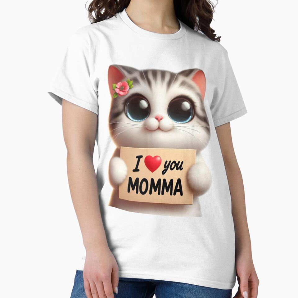 I love you momma cat lover by Jam3x