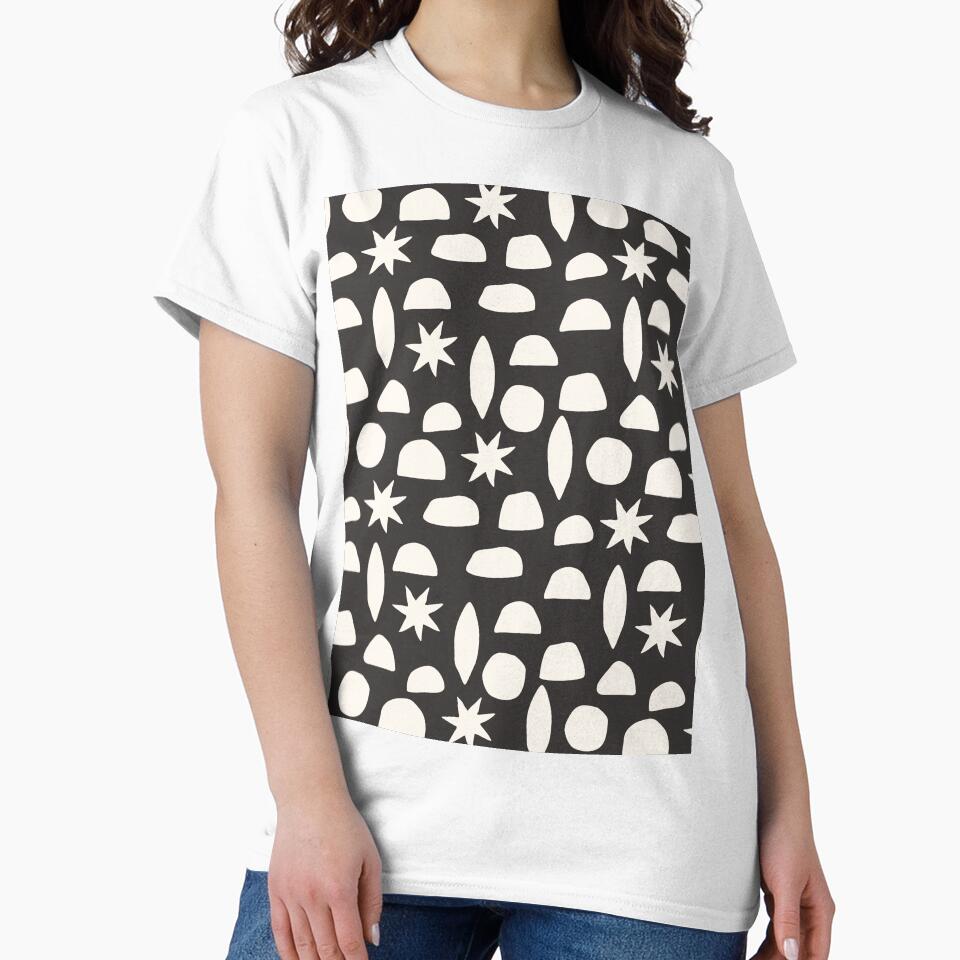 BOHO HENRI MATISSE CHARCOAL BLACK by blomastudios