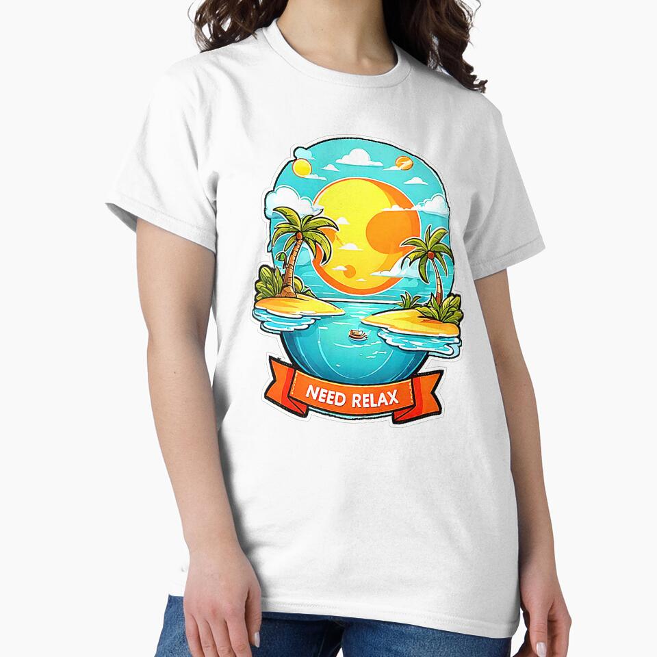 Travel Aesthetic Need Relax Holidays Isle Destination. by Giulivo Store Graphic