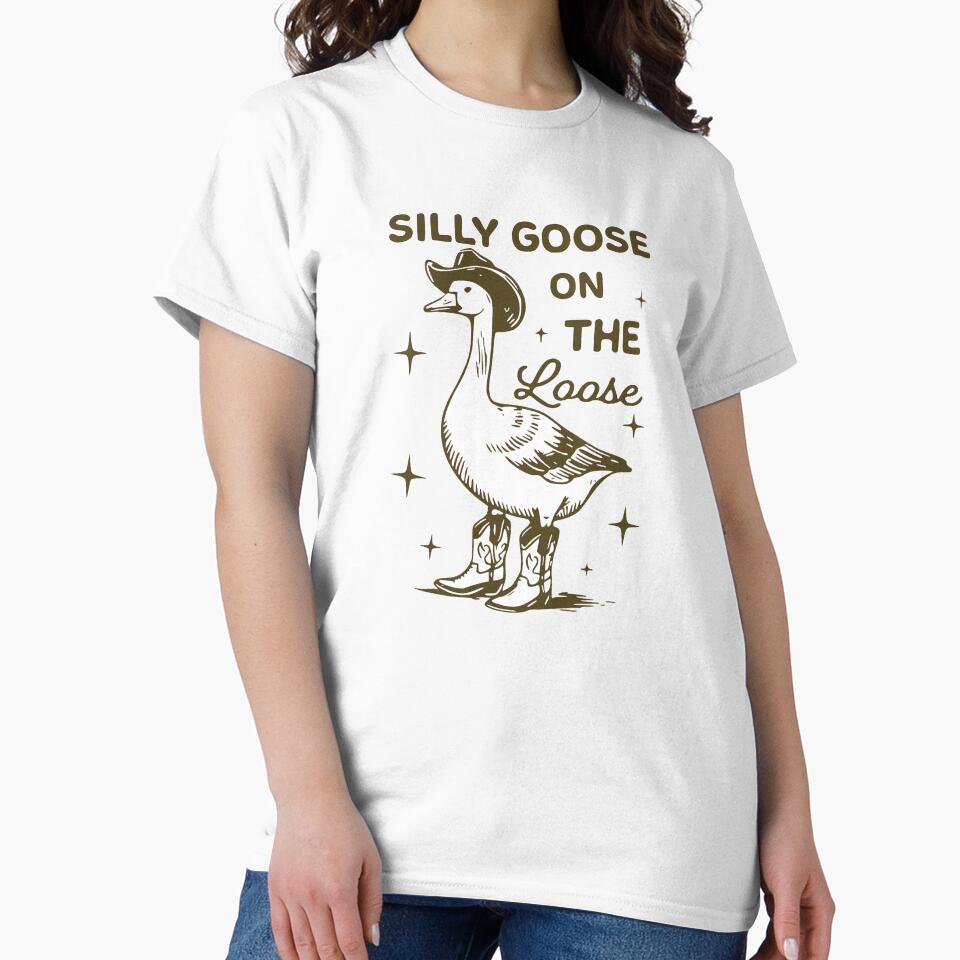 Silly Goose On the Loose Cowboy Design by nor-my