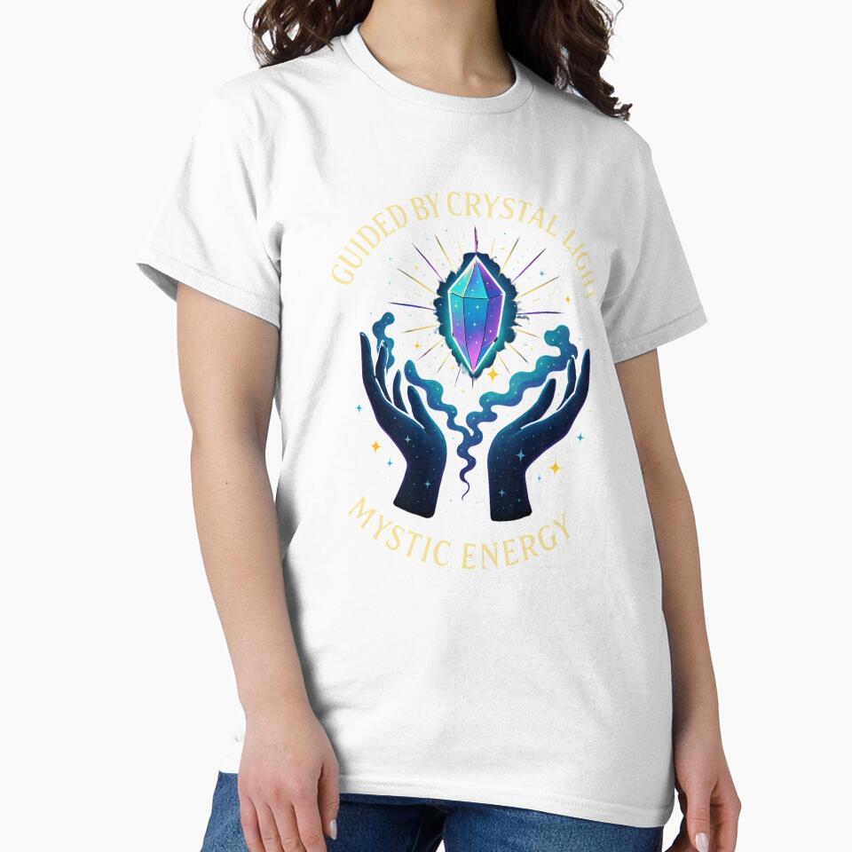 Guided by Crystal Light – Mystical Crystal Design by IsyLaneDesign