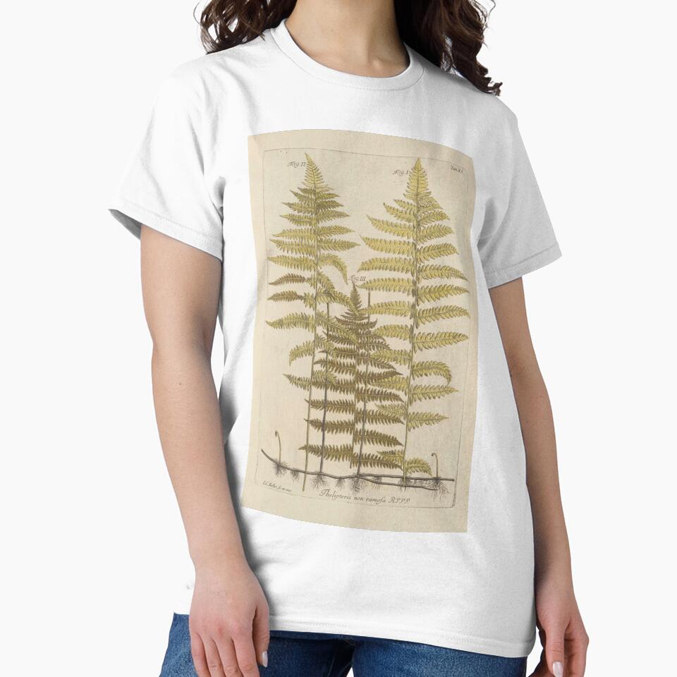 Vintage Fern Botanical by BlueSpecsStudio