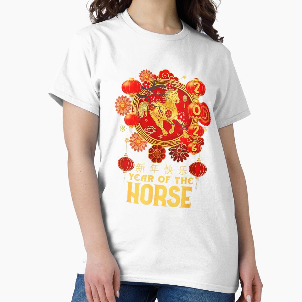 Year Of The Horse Chinese New Year by MerchDeviant