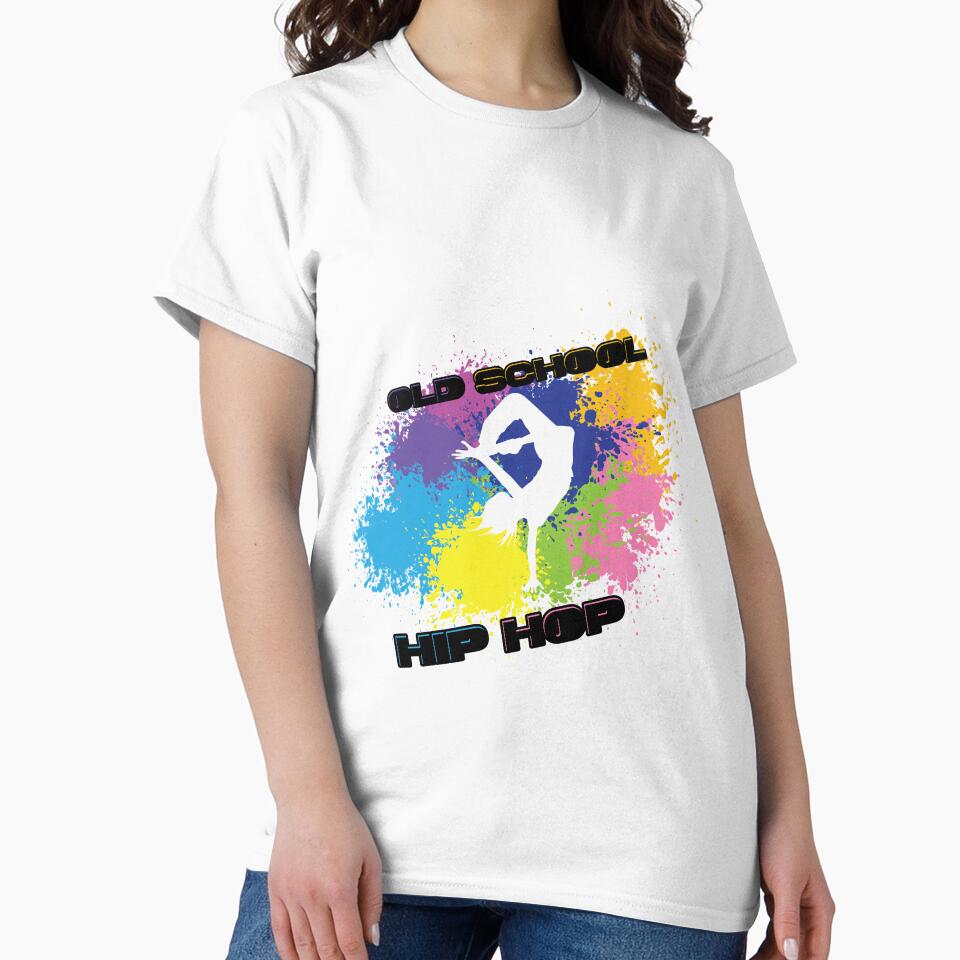 Hip Hop Dancer on a splash of colors by SimonaArtDesign