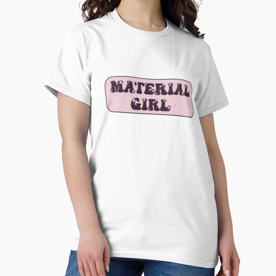 Material Girl (MATERIAL GWORLL) 3D Y2K logo by EviBrevi