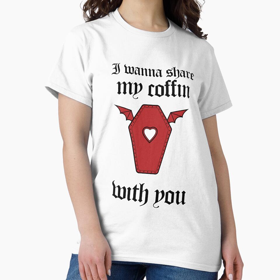 Share my coffin batwings red - gothic valentine's day by CuriosumArt