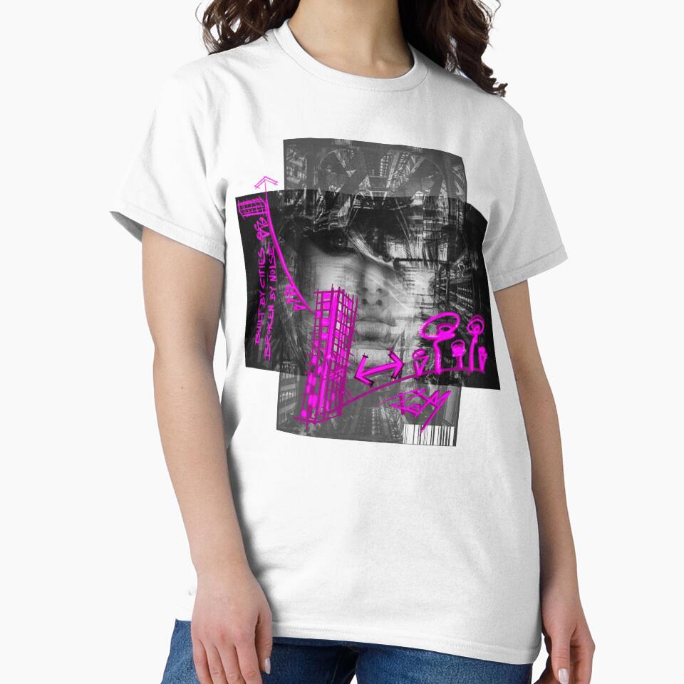 Cyberpunk Graffiti Portrait – Glitchcore Punk Noise Art by Pink&Blue  @pink.and.blue_studio